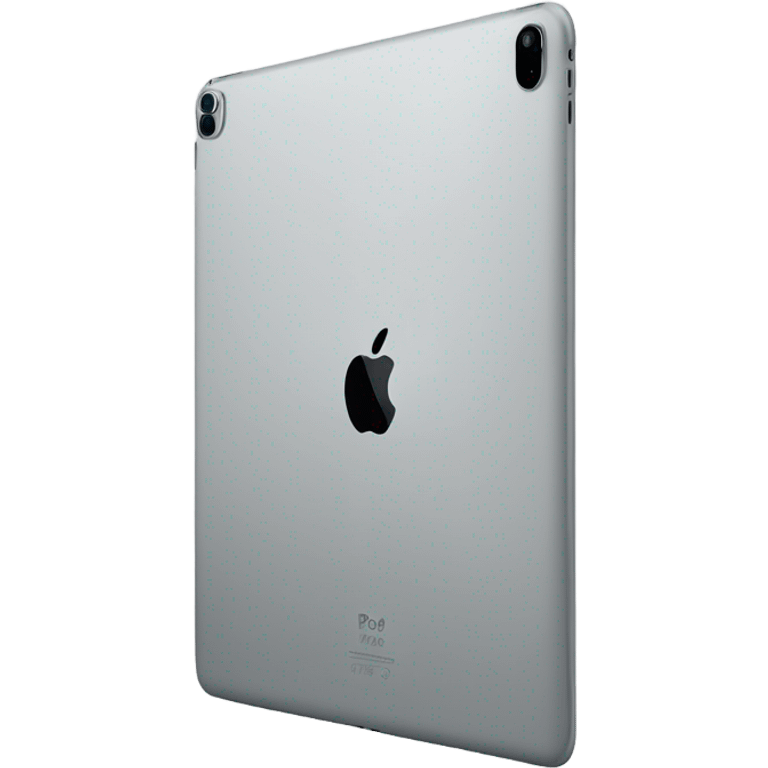 iPad Pro 13 inch screen side emoji