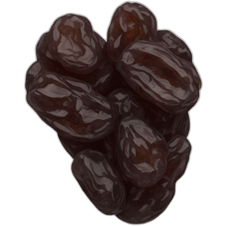 dried raisin emoji