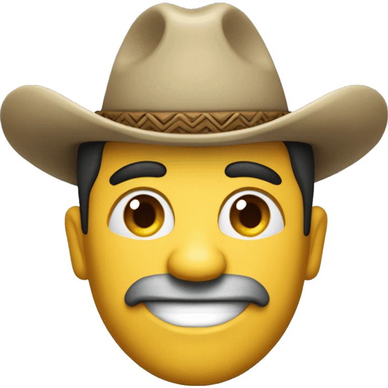 hombre con sombrero vueltiao emoji