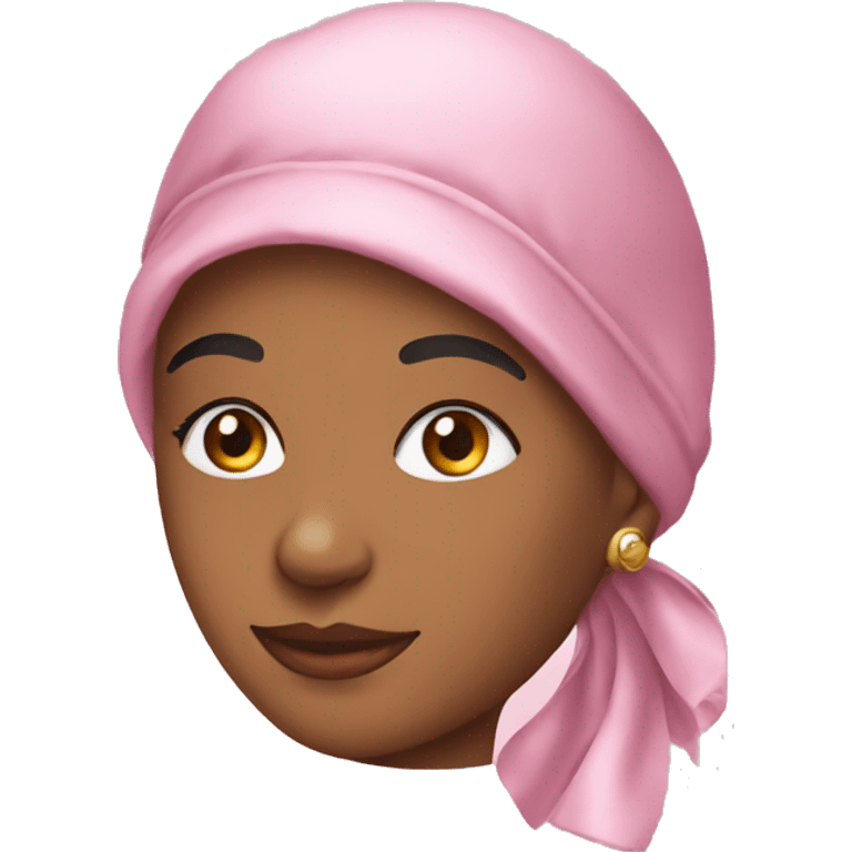 Satin bonnet  emoji