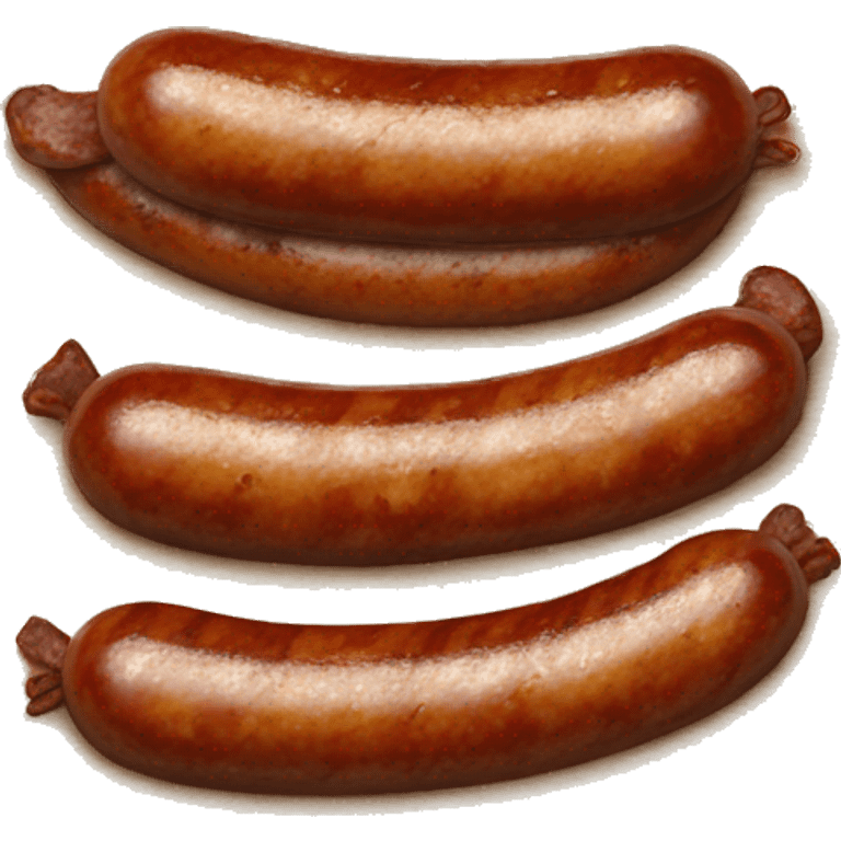 
grilled sausages made from minced meat, typically served with flatbread and chopped onions. emoji