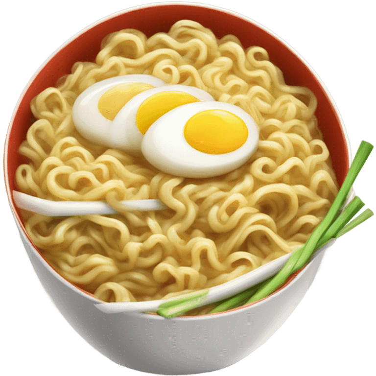 Instant noodles emoji