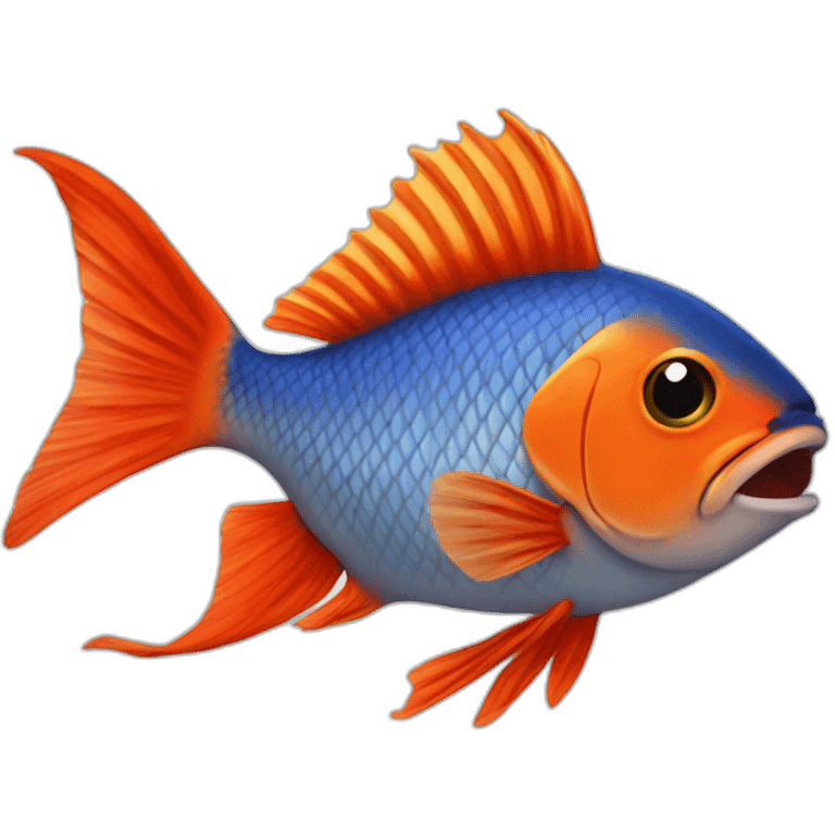 Poisson rouge emoji