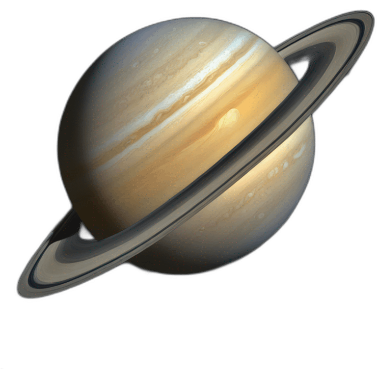 The planet Saturn emoji