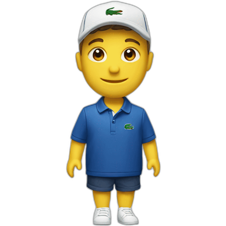 Ensemble lacoste emoji