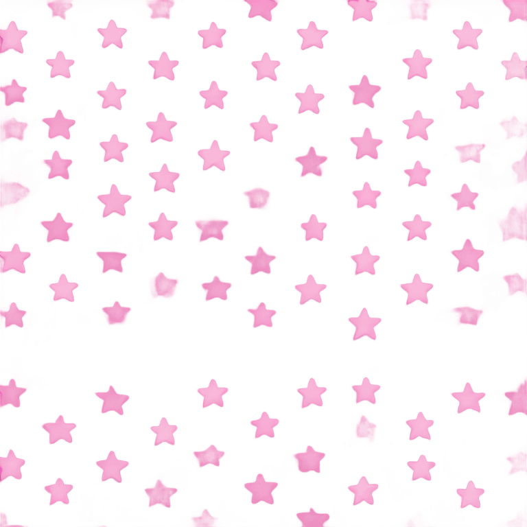 Pink stars emoji