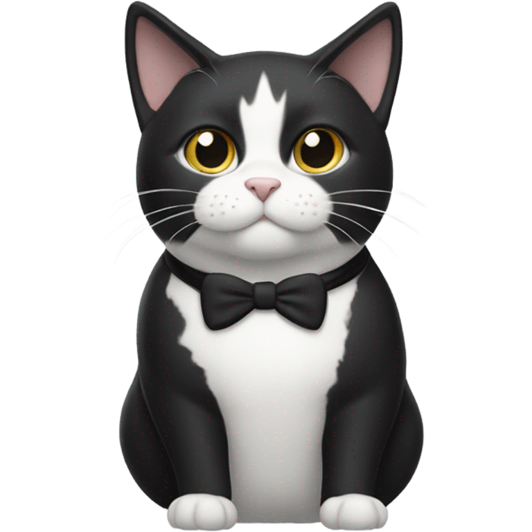 tuxedo cat emoji