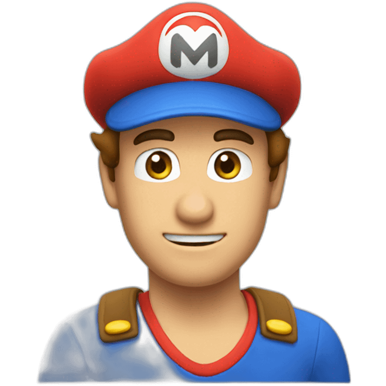 marios blue hat emoji