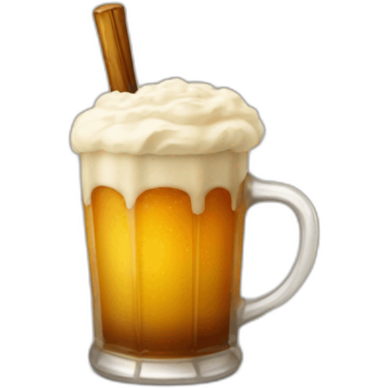 Butter beer emoji