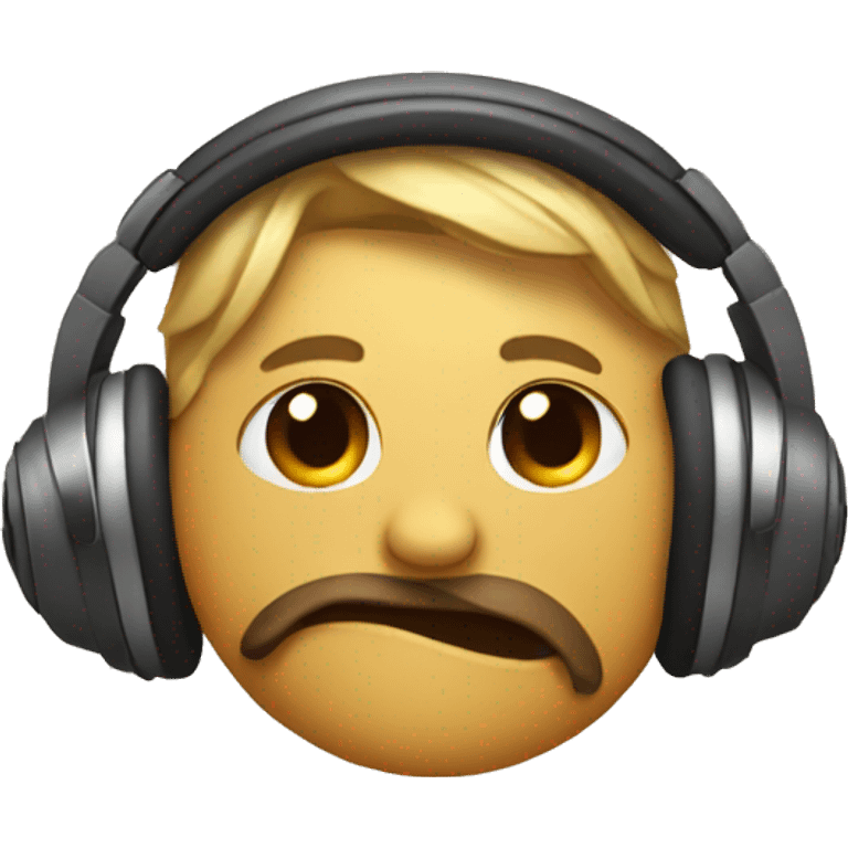 Bow on headphones  emoji