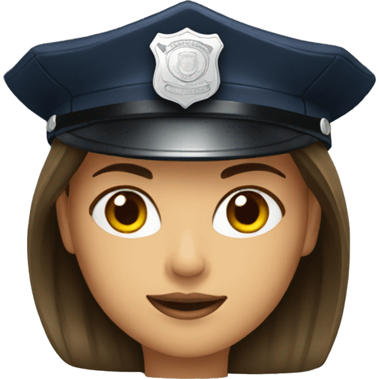 police girl emoji