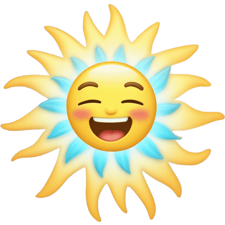 Cute aesthetic sun  emoji