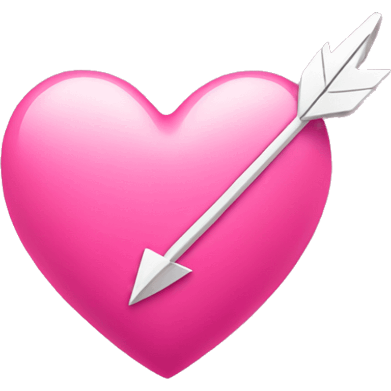 Pink heart emoji with arrow  emoji