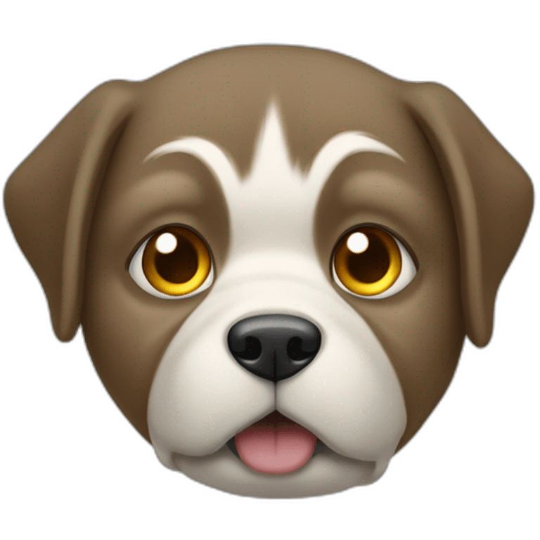 Fantôme qui a peur d'un chien emoji