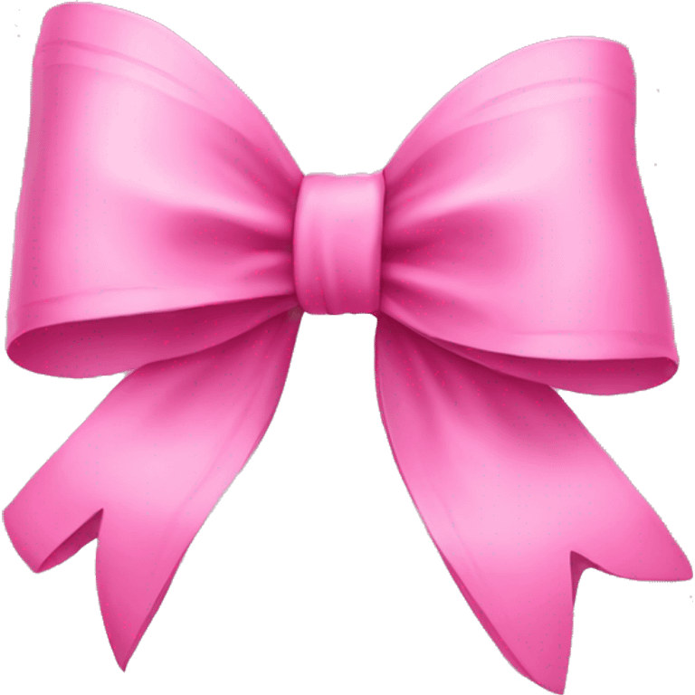 Pink bow emoji