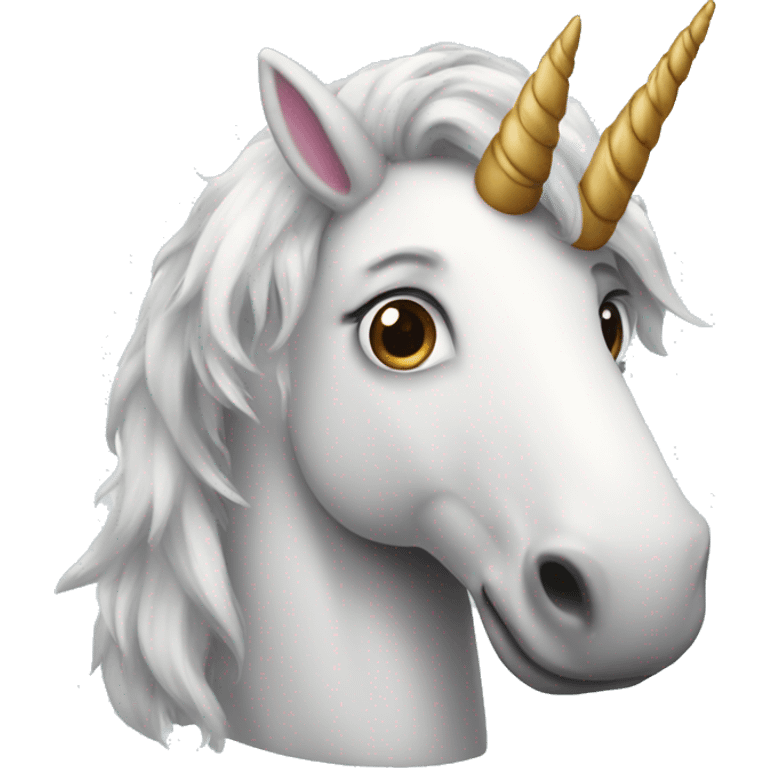 Wobbly unicorn emoji