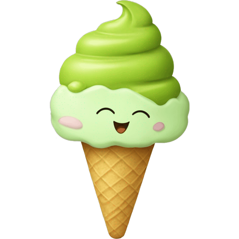 pistachio icecream emoji