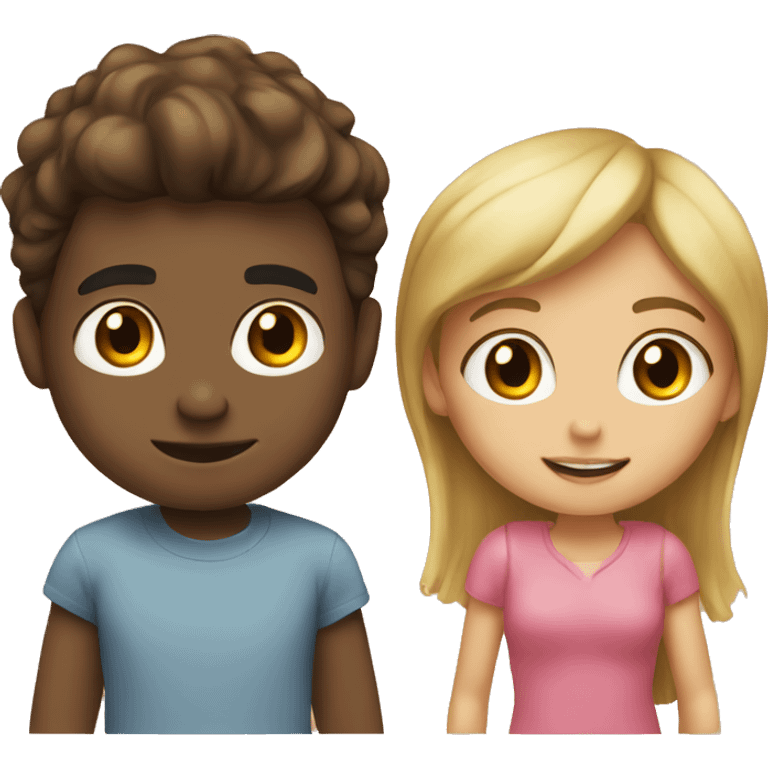 Boy and a gril emoji