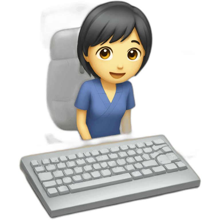 assistant Japanese use computer emoji