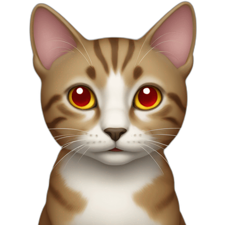 Cat with red letter R emoji