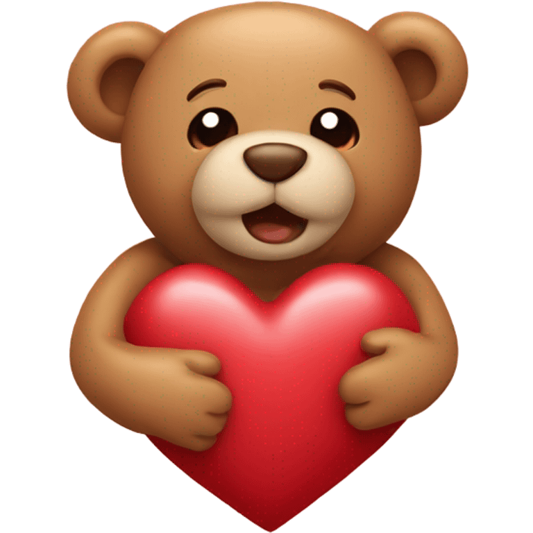 Heart With Teddy bear emoji