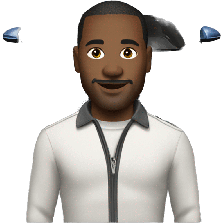 Andrew tate in Bugatti  emoji