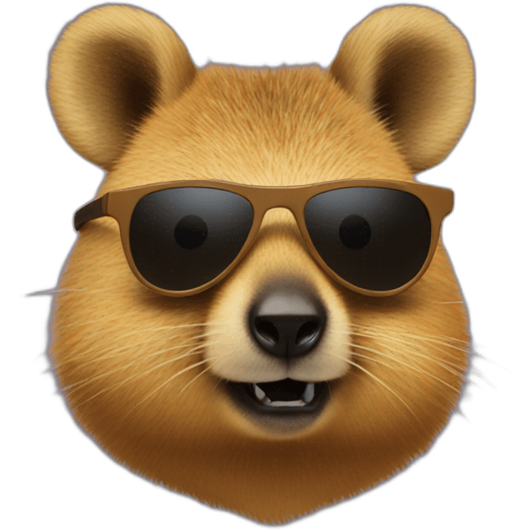 quokka with sunglasses emoji