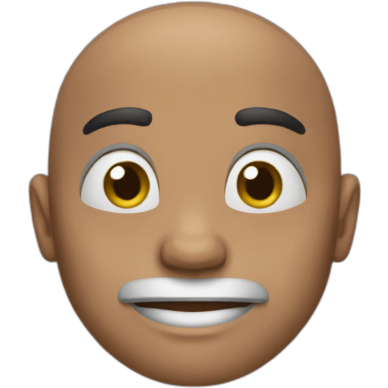 Bald emoji