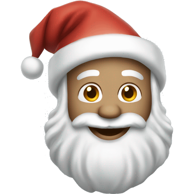 Santa 🎅 very happy  emoji