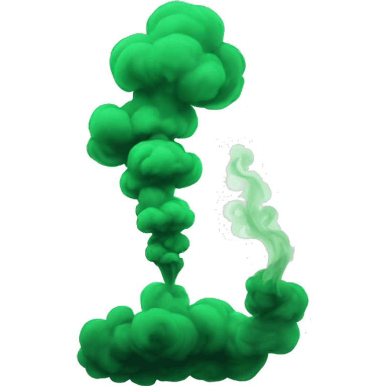 green smoke emoji