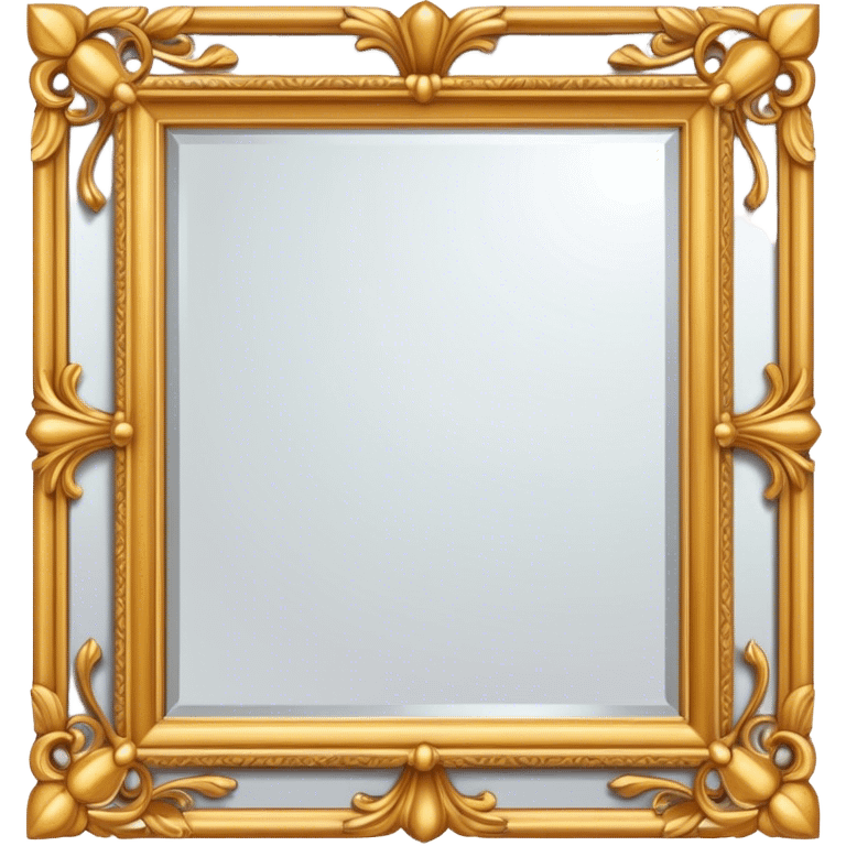 Classical wall mirror emoji