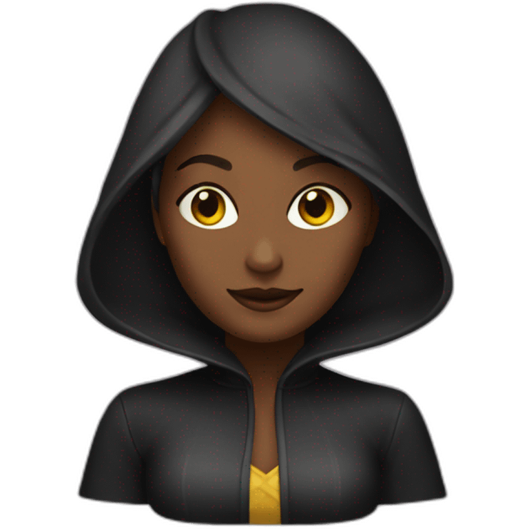 Femme chauve emoji