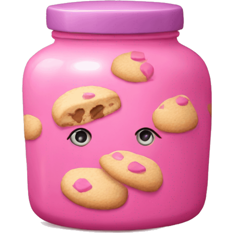 pink cookie jar emoji