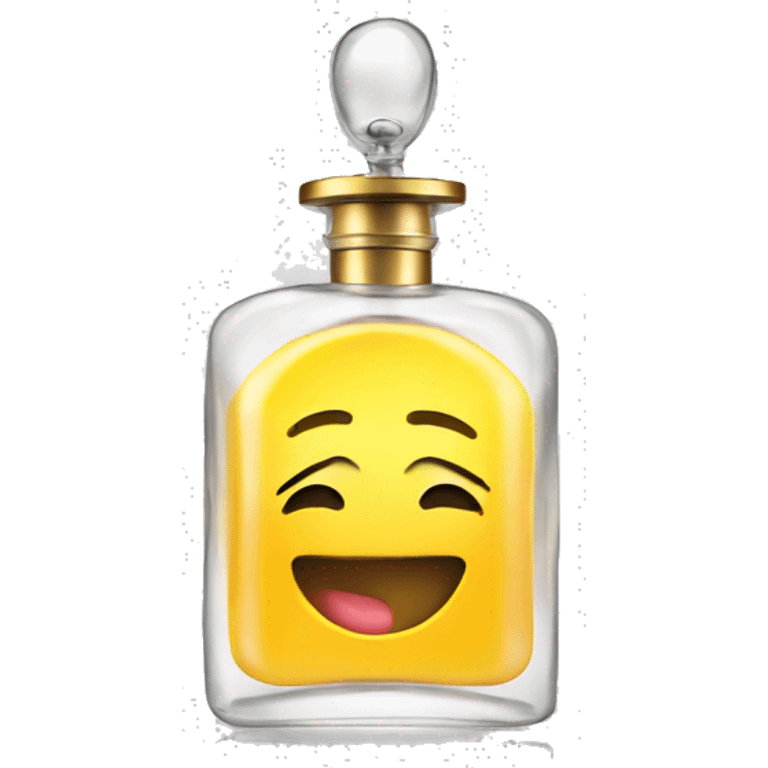 Pumping perfume bottle emoji