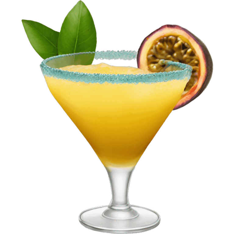 passion fruit margarita  emoji