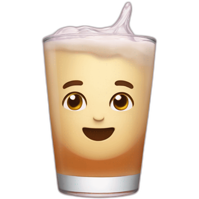 Squeezie drink evian emoji