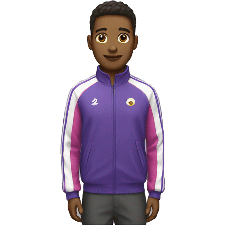 sports track jacket emoji