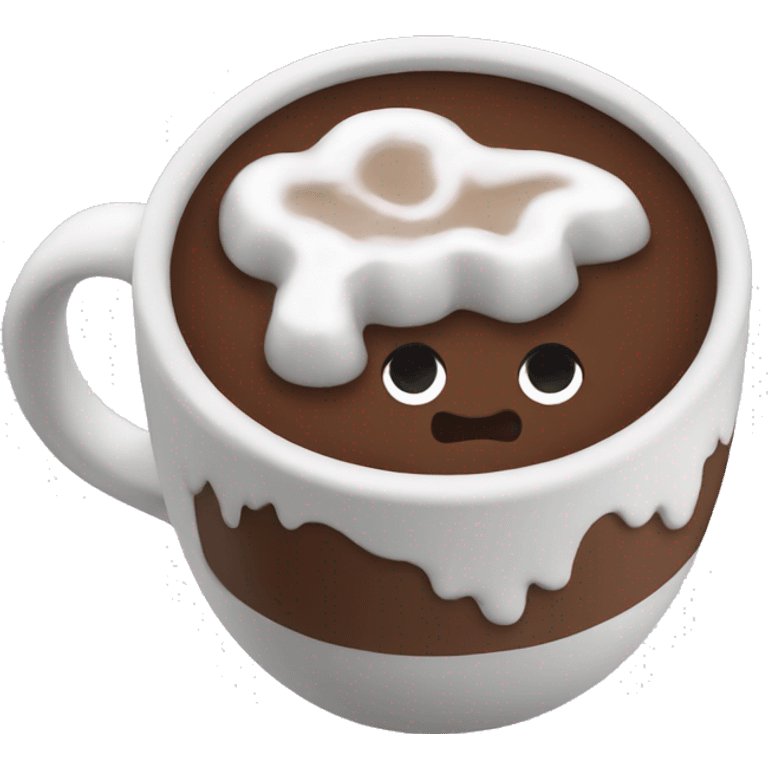 Cup hot chocolate  emoji