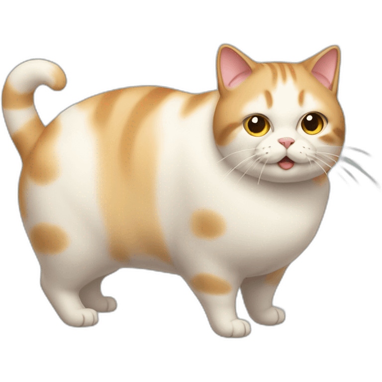 Cat fat emoji