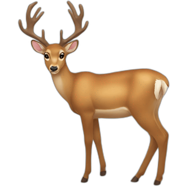 deer kisd emoji