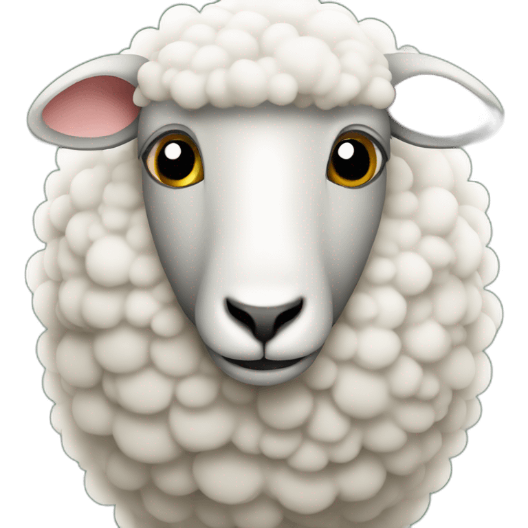 Sheep take care of your money. emoji