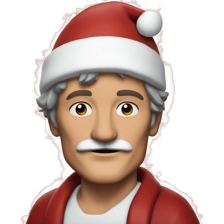 Pedro Pascal as Santa Claus  emoji