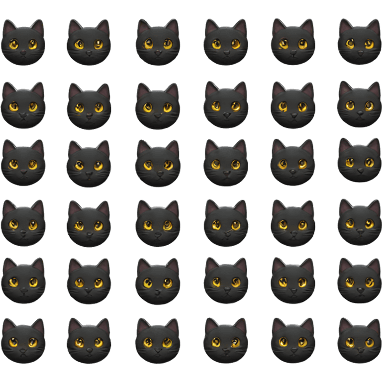 black cat emoji