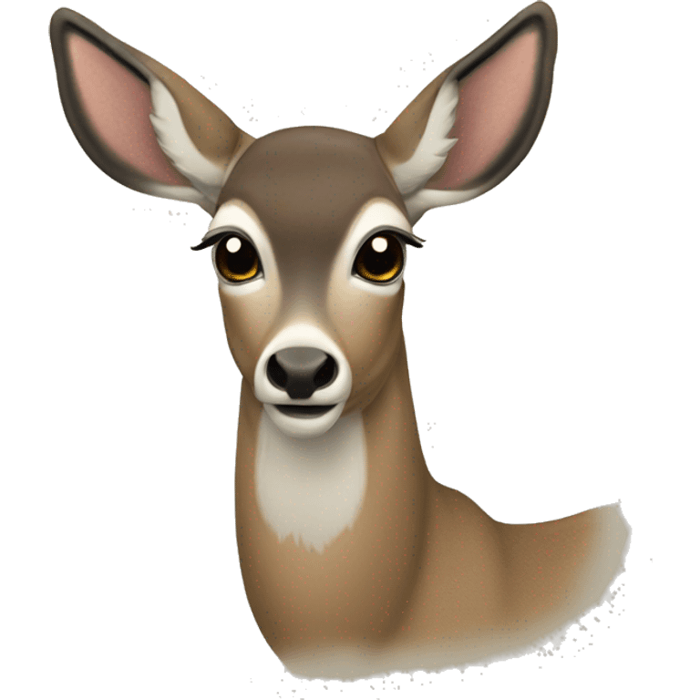 Mule deer emoji