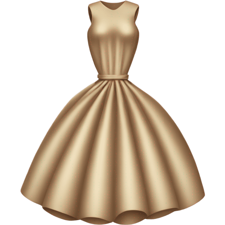 Perfume bottle with a dress emoji