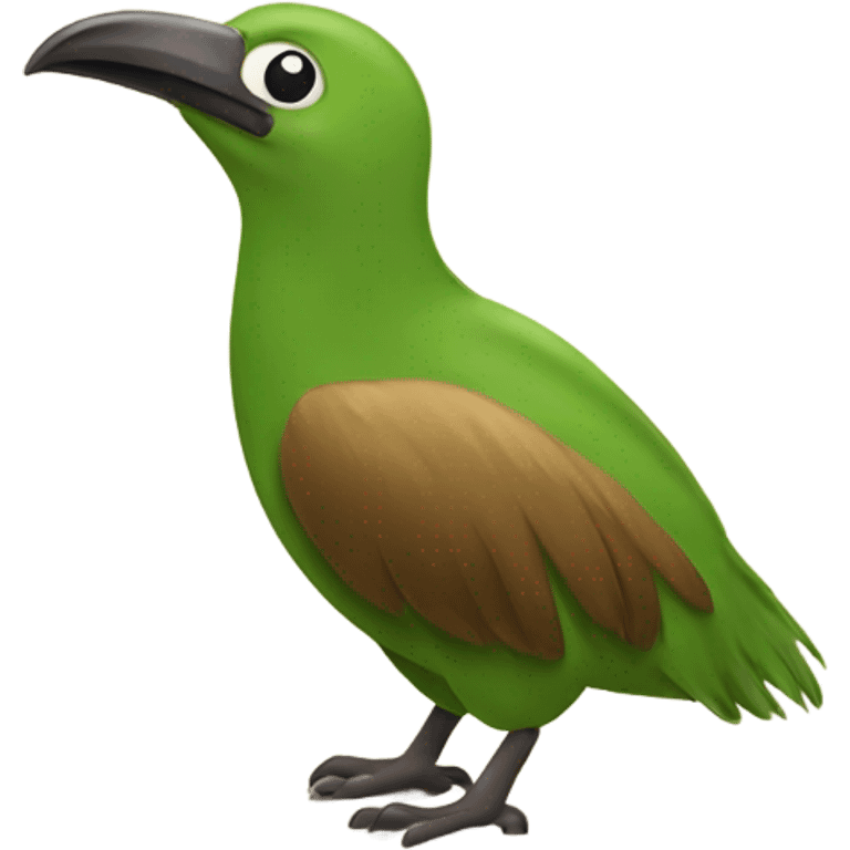 Kiwi bird New Zealand emoji