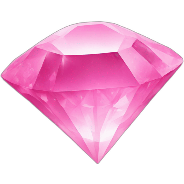 Pink gemstone emoji