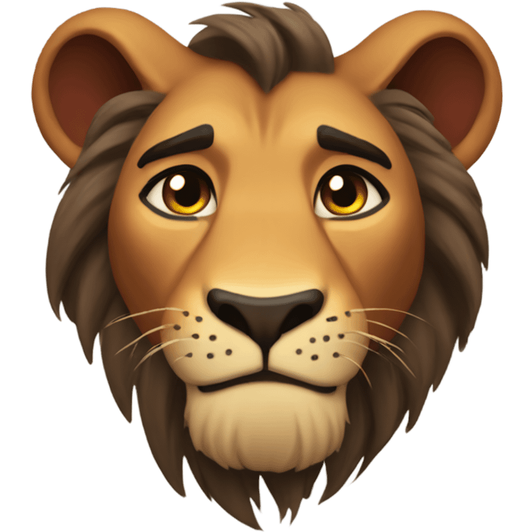 Scar, the lion king  emoji