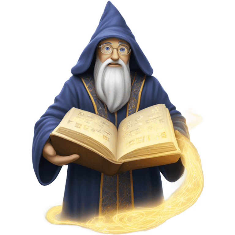 wizard holding database emoji