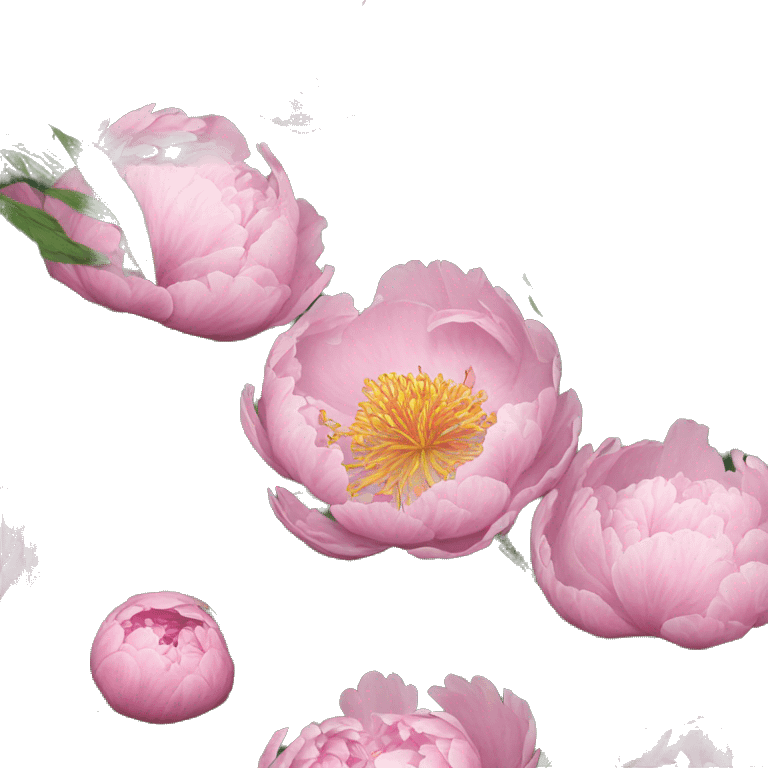 common herbaceous peony emoji